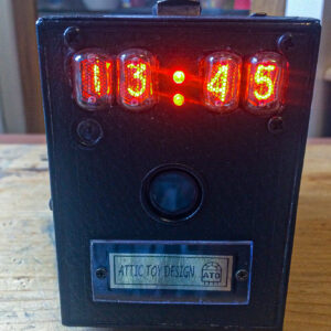 Brownie No. 2 model F Nixie Clock Camera