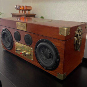 Glenfiddich 30 Years Wooden Bluetooth Boom Box